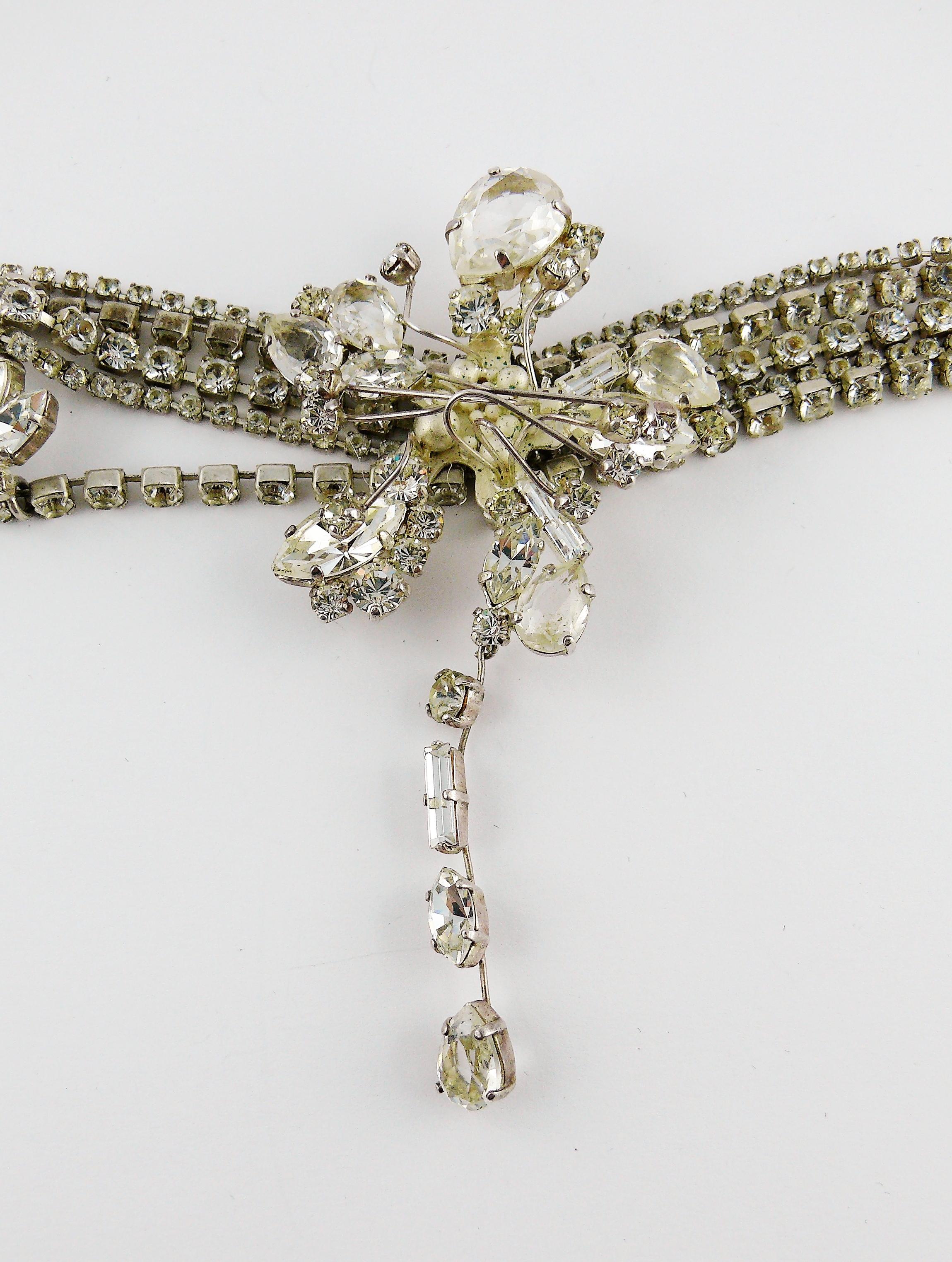 Christian Lacroix Vintage Diamante Necklace 2