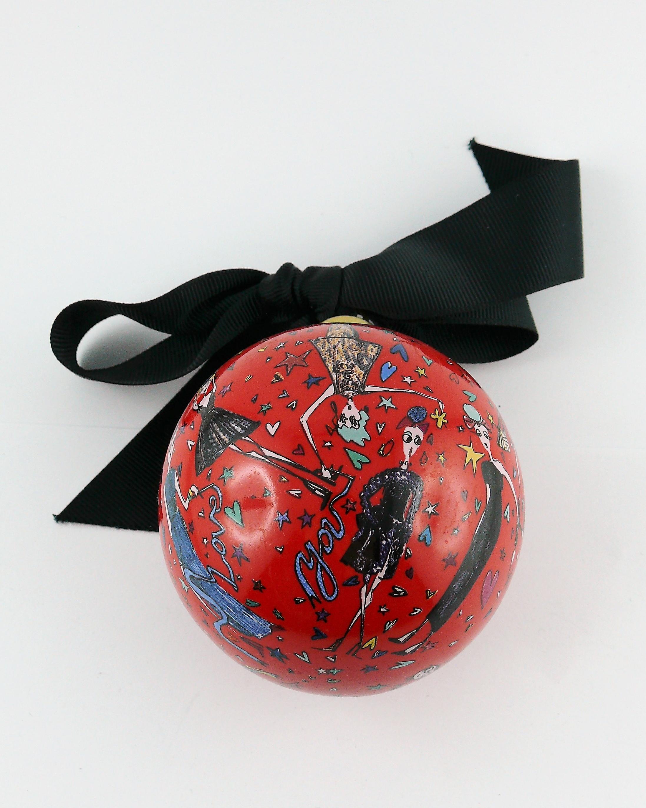 Women's or Men's Lanvin Printed Christmas Baubles Set