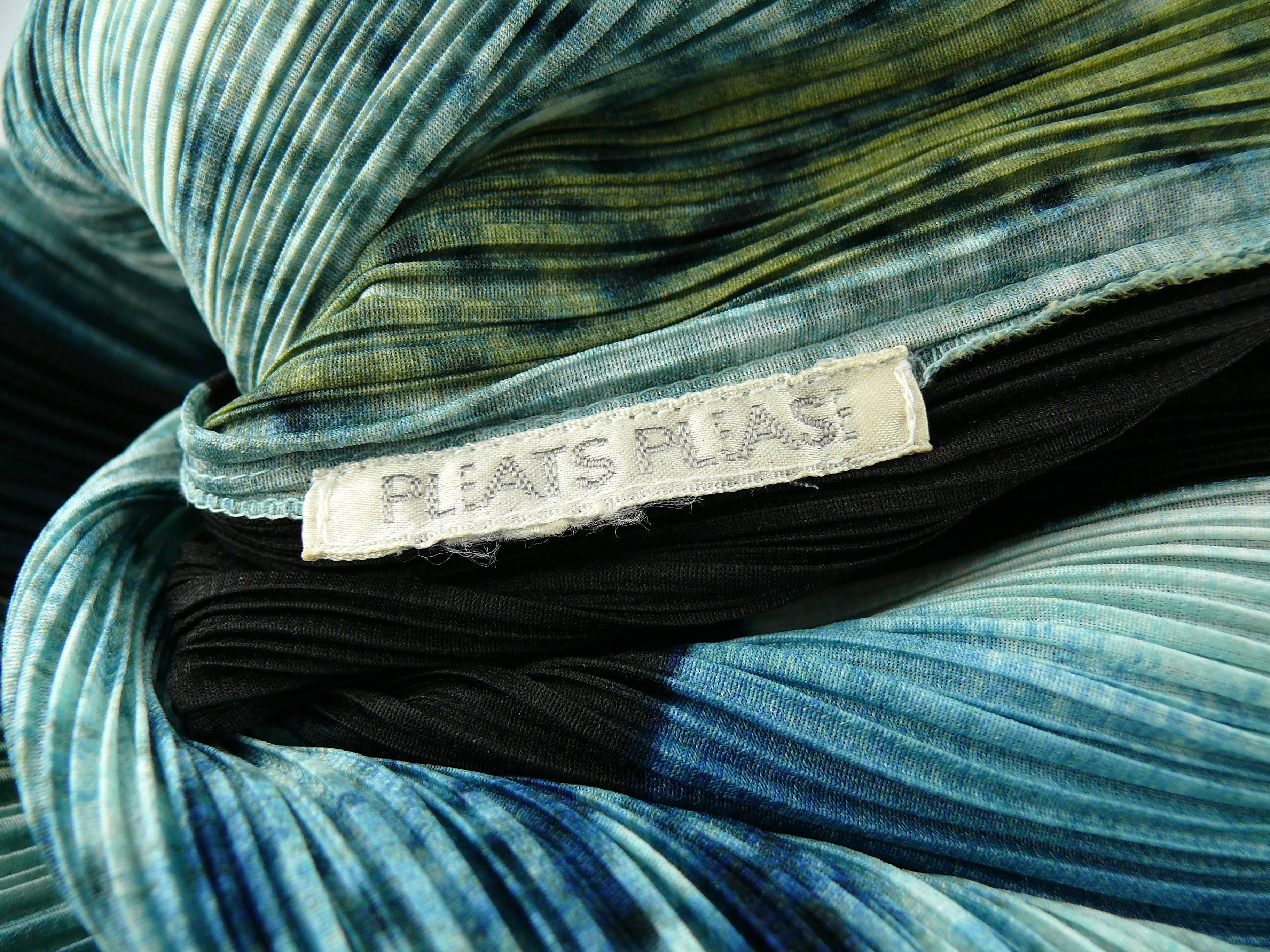 Women's Issey Miake Pleats Please Apollo Moon Landing Long Dress