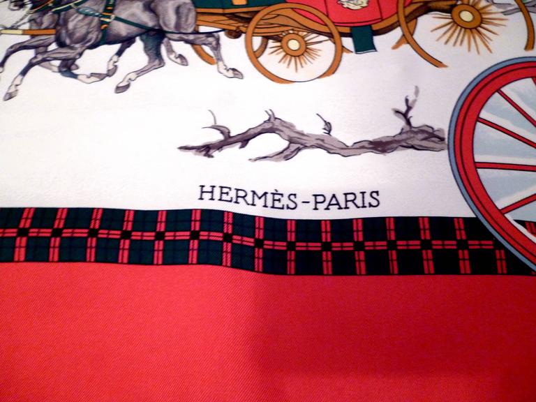 Hermes Carre Silk Scarf 