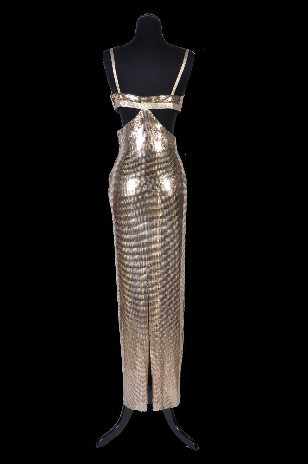 versace gold gown
