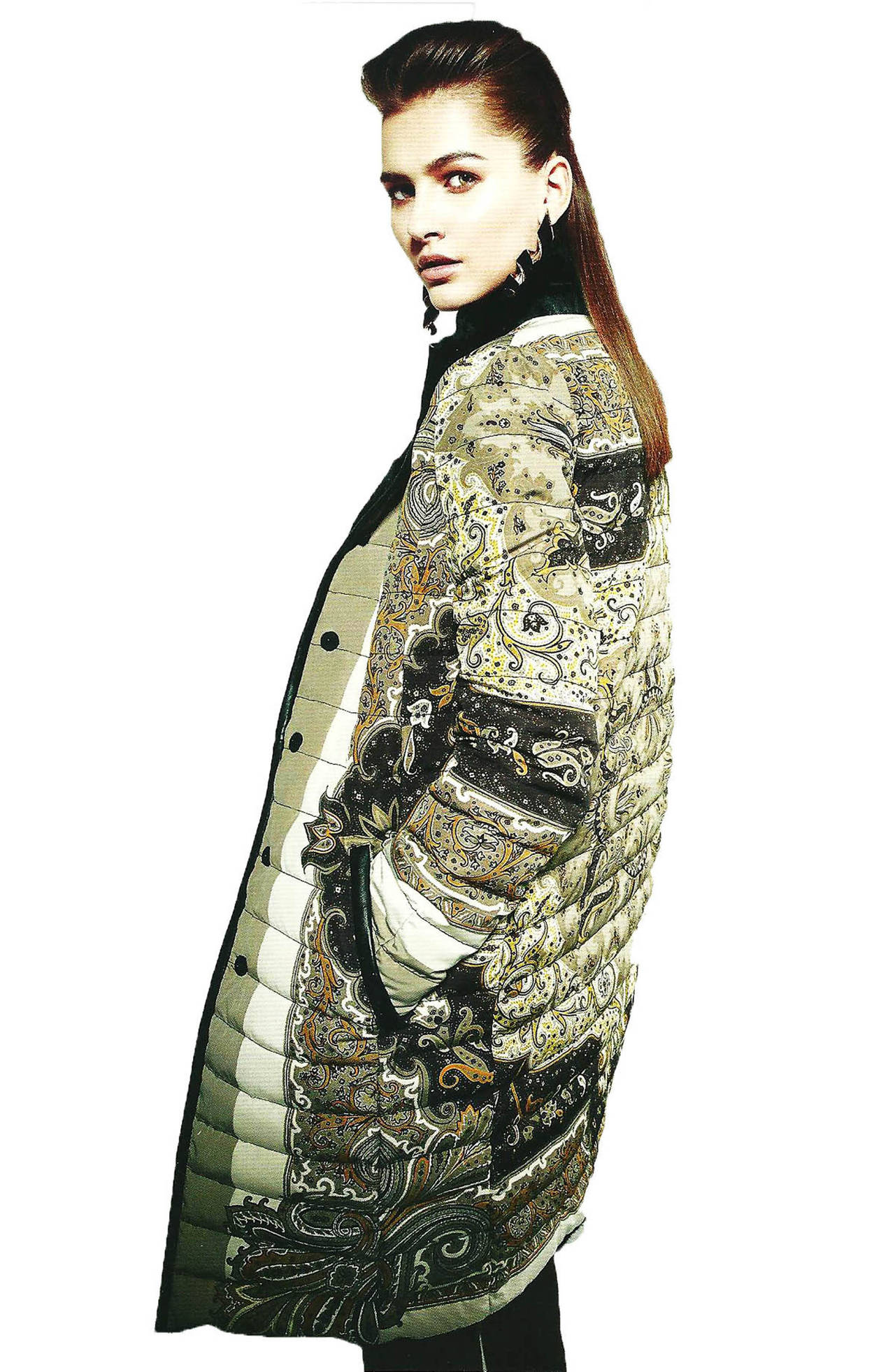 New ETRO REVERSIBLE LAMB FUR GOOSE DOWN COAT 42 - 6