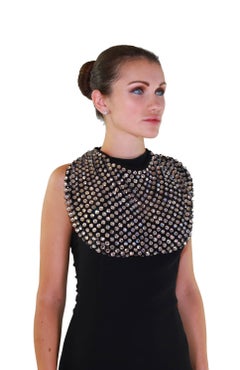 Tom Ford Crystal Embellished Bib Necklace