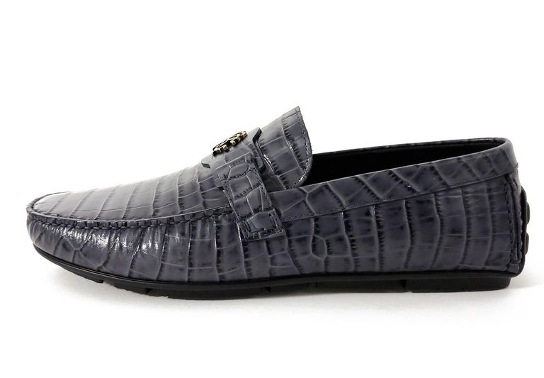 crocodile print shoes