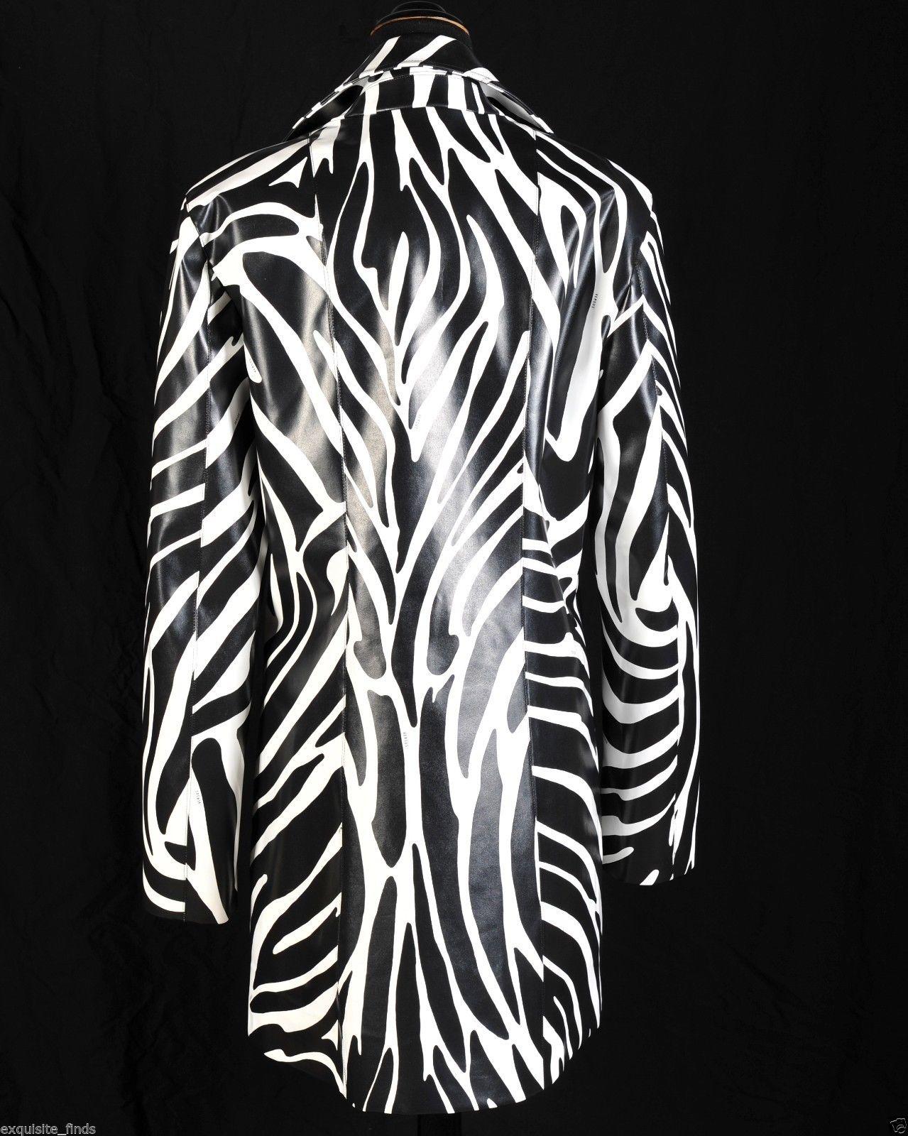 mens zebra print jacket