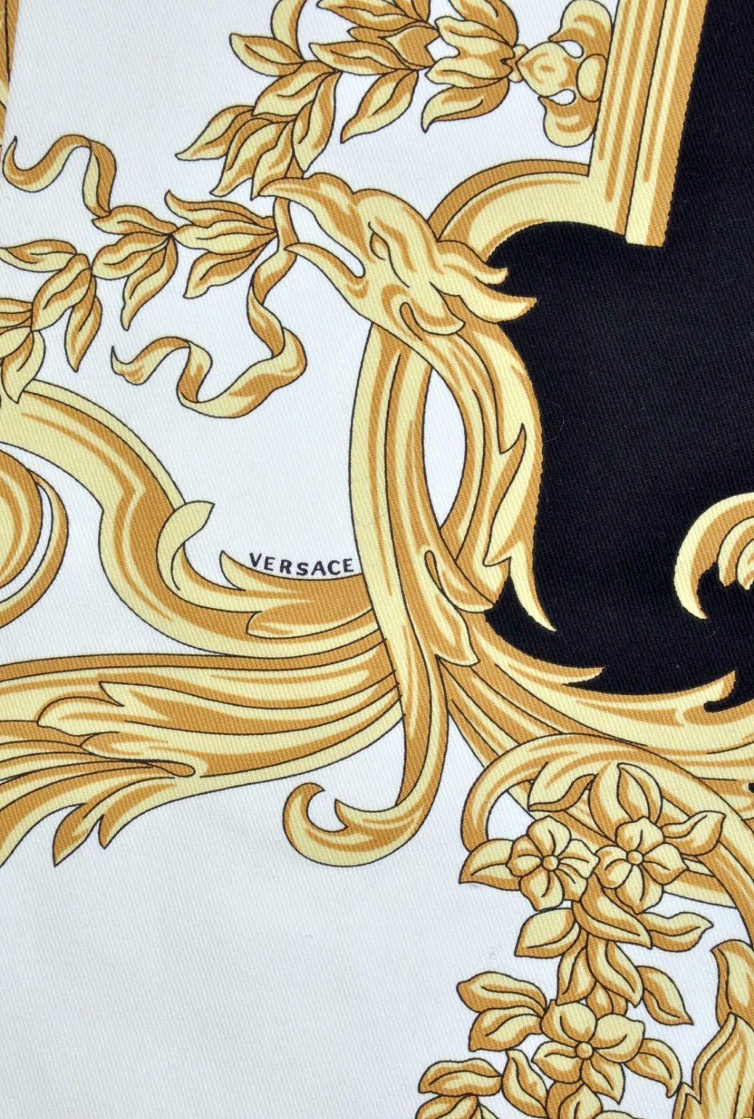 versace barocco pants