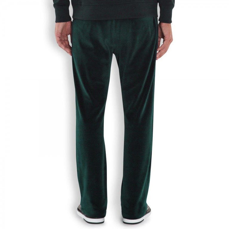 New Versace Emerald Green Velvet Lounge Pants for Men at 1stDibs