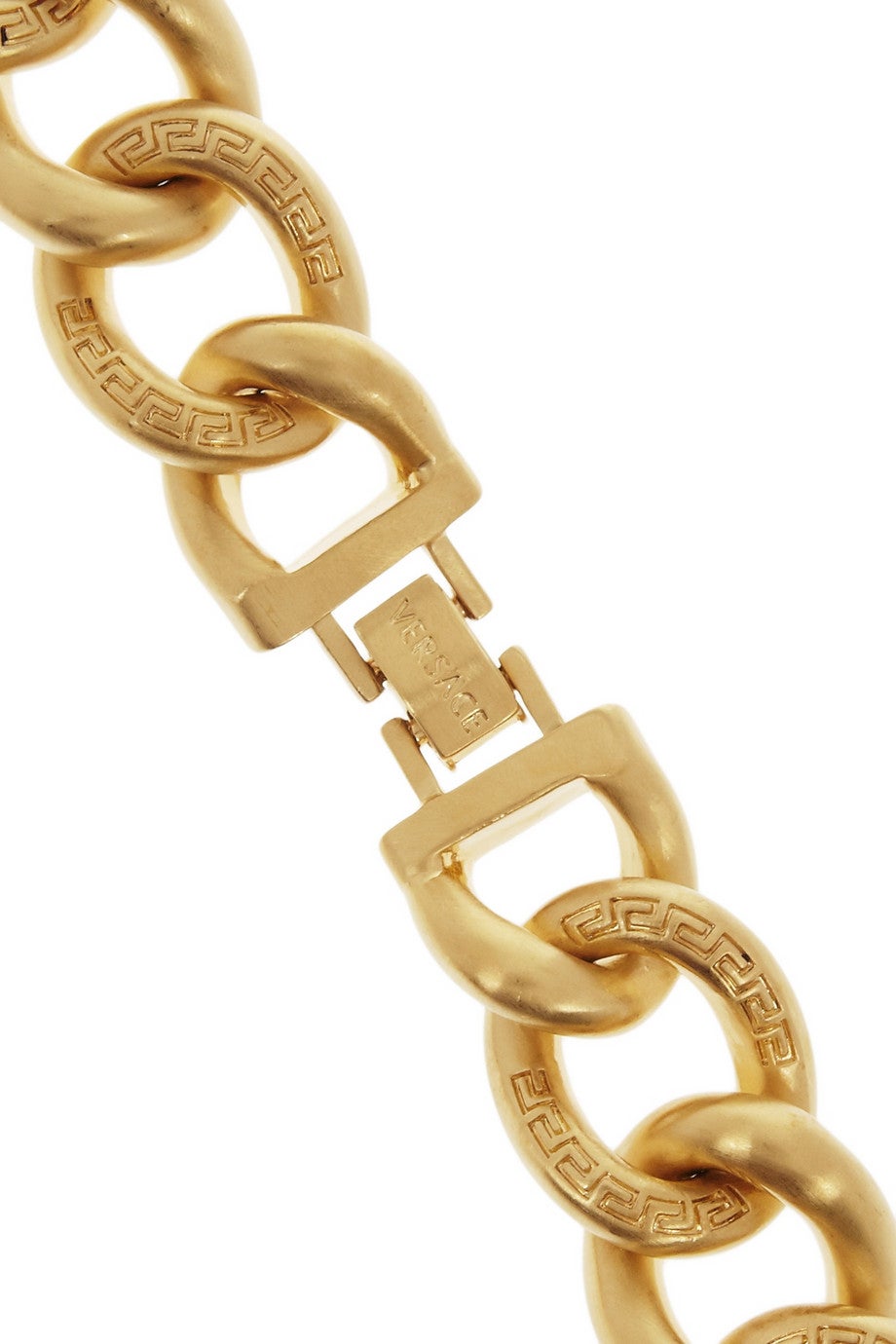 Versace Gold Medusa Charm Chain Necklace at 1stdibs