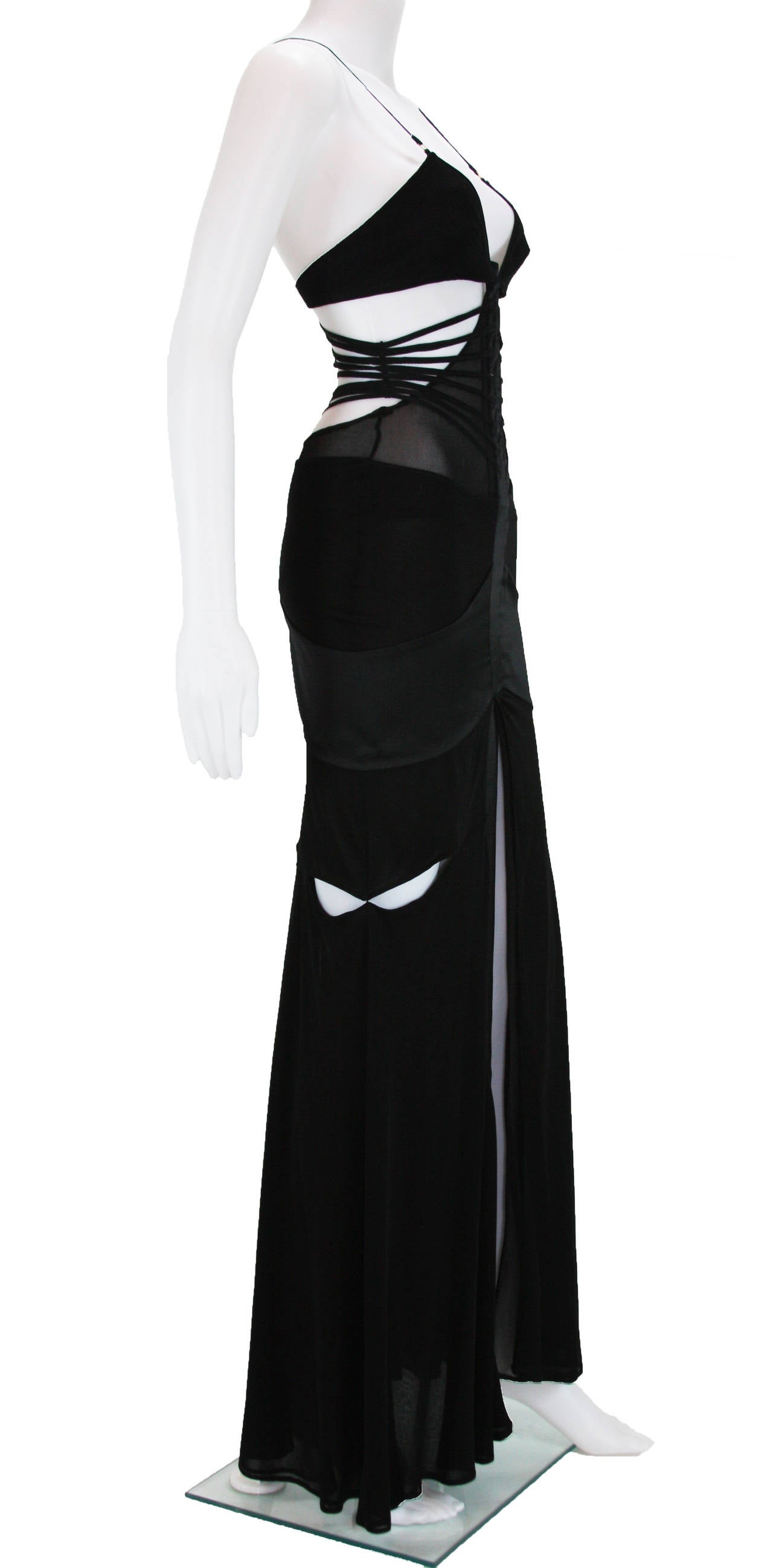 Tom Ford pour Gucci - Robe bandage noire, 2003