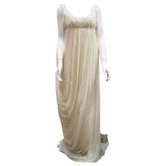 Mcqueen Chiffon Dress - For Sale on 1stDibs | alexander mcqueen 