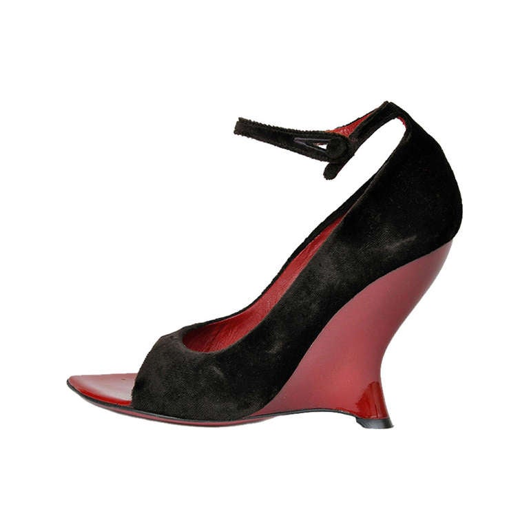 Tom Ford for YSL wedge shoes at 1stdibs