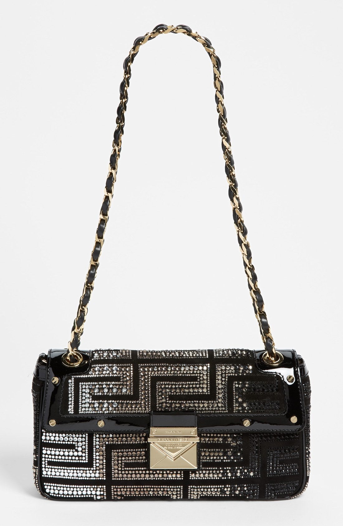 GIANNI VERSACE COUTURE

Crystal Embellished Shoulder Bag

Finished with chain straps 
 
Pre-owned. Excellent condition.