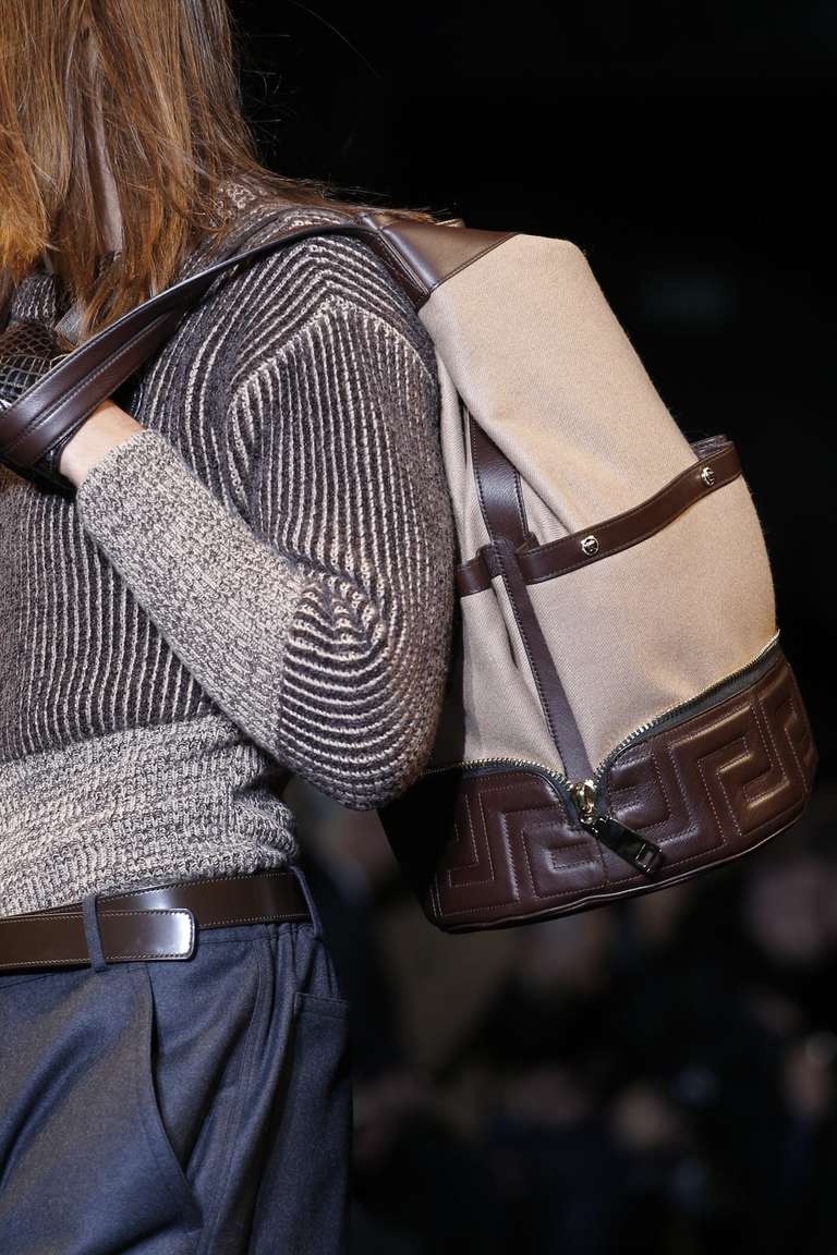 Versace New Men's Foldable Travel Handbag For Sale 4