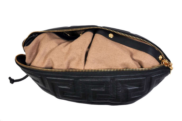 Versace New Men's Foldable Travel Handbag For Sale 1