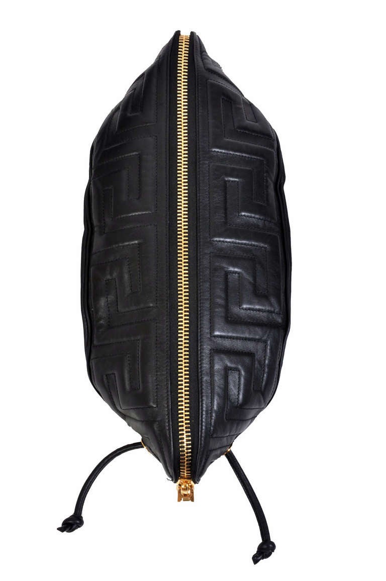 Versace New Men's Foldable Travel Handbag For Sale 2