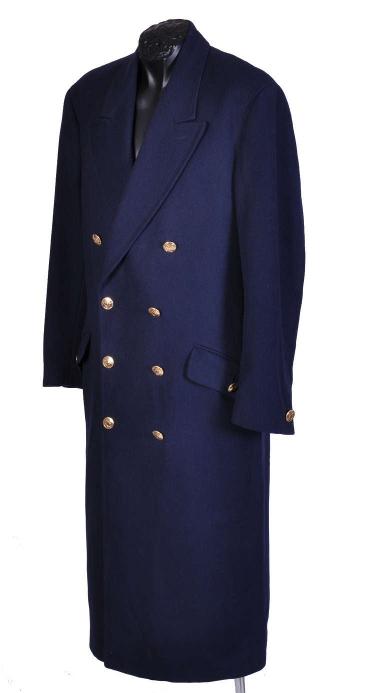 Versace Men's Coat In New Condition In Montgomery, TX