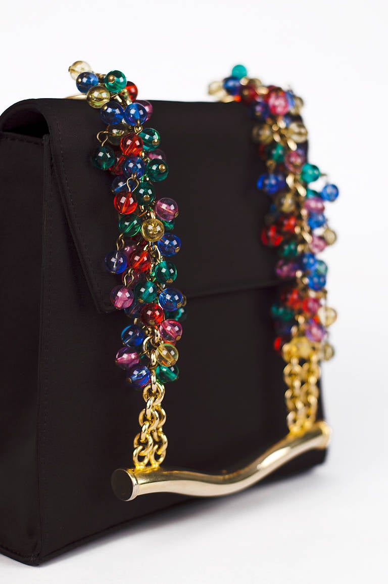 Women's Gianni Versace Couture Embellished Handbag, 1991