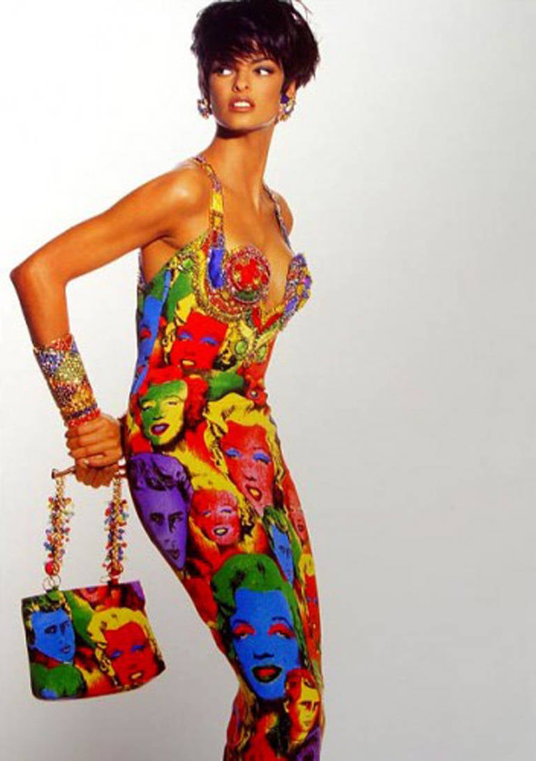 1991 Gianni Versace Couture Embellished Handbag For Sale at 1stdibs