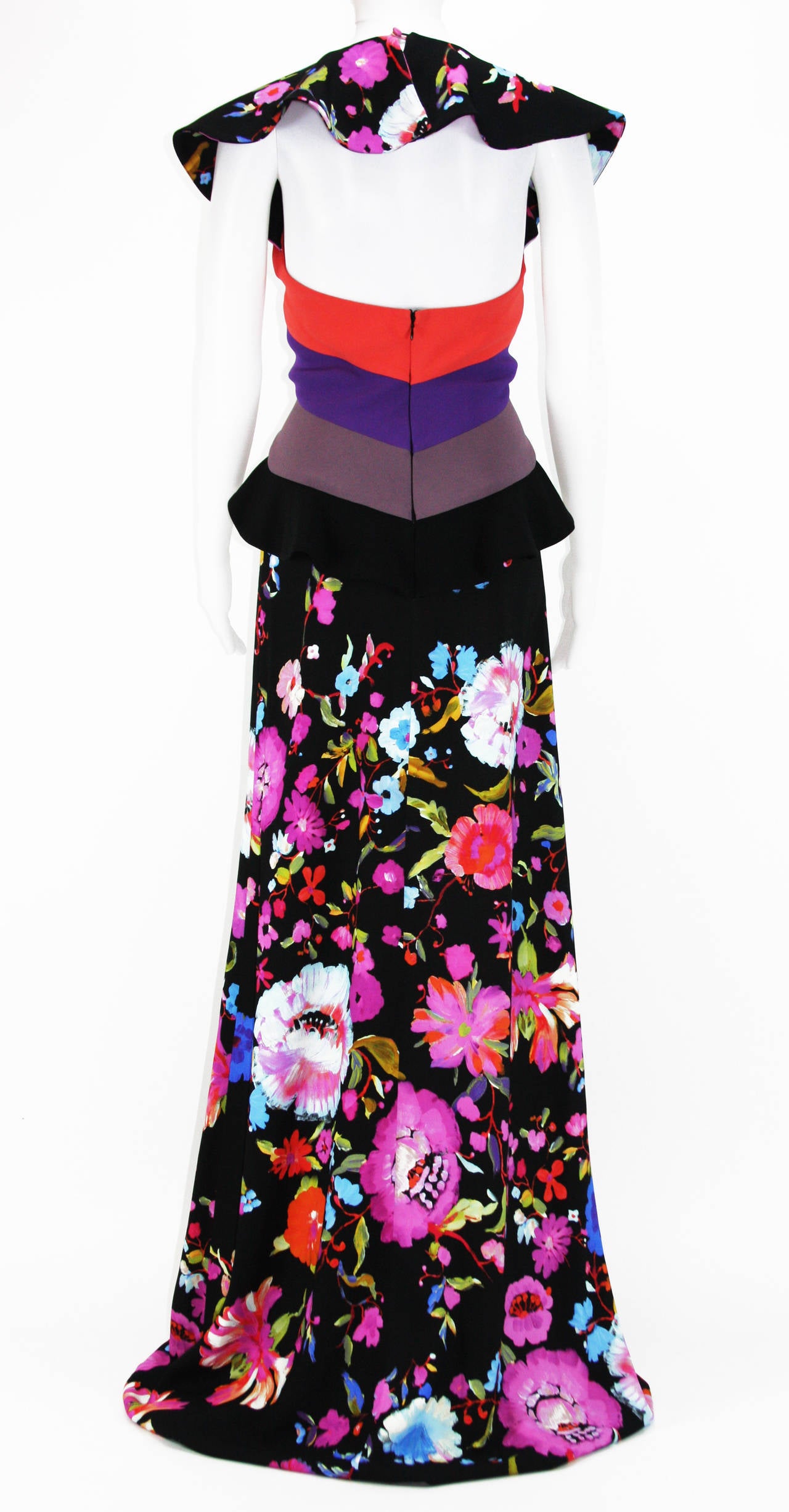 Women's New Etro Floral print Gown