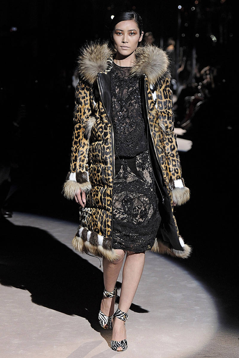 New TOM FORD LEOPARD PRINT MIXED FUR COAT at 1stDibs | tom ford fur ...