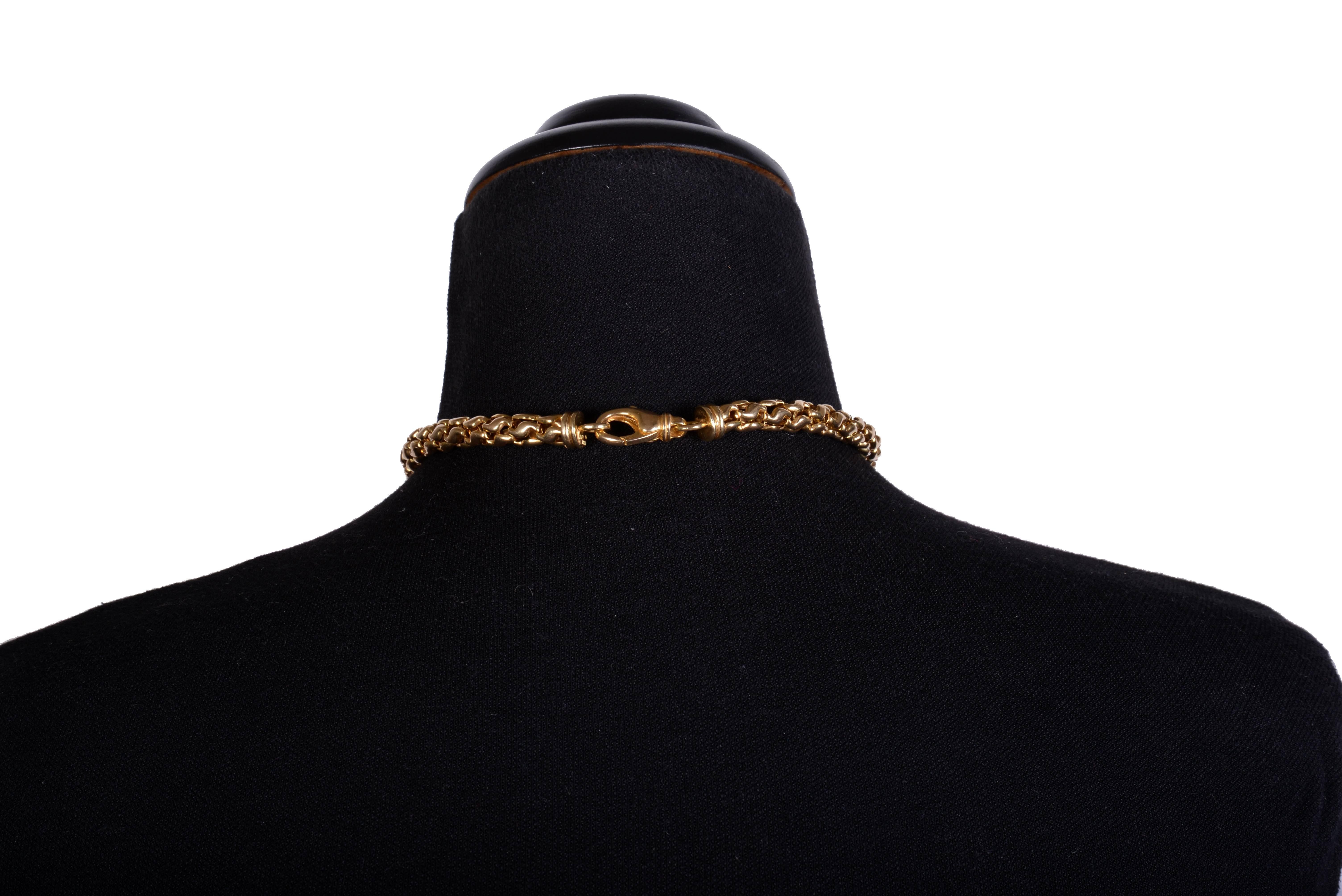 Women's 14K Gold Italian Cameo Necklace