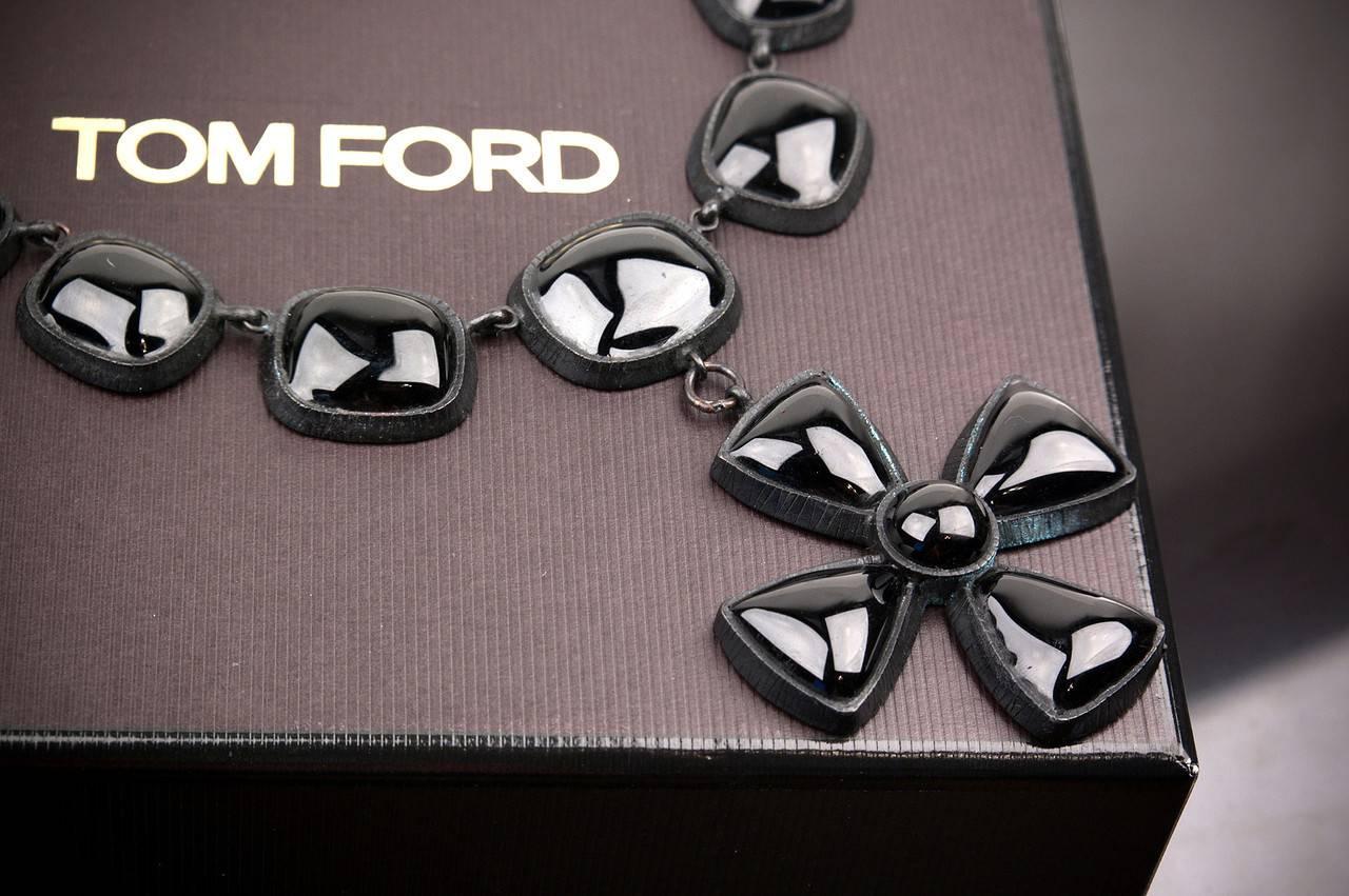 Tom Ford necklace with cross In New Condition In Montgomery, TX