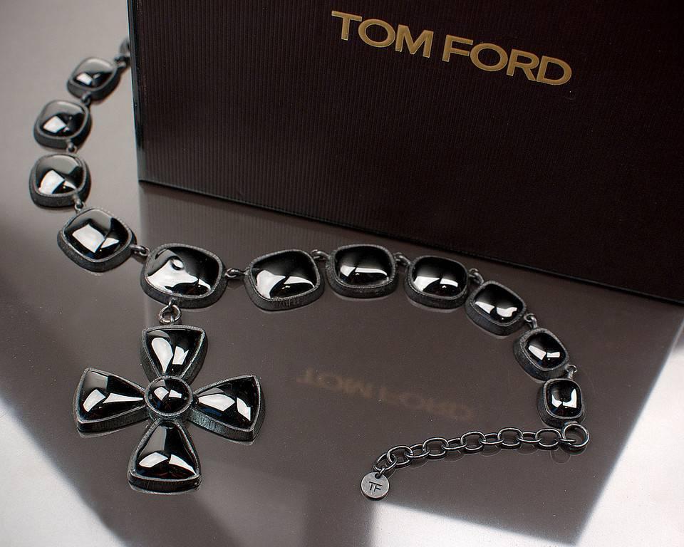 Women's Tom Ford necklace with cross