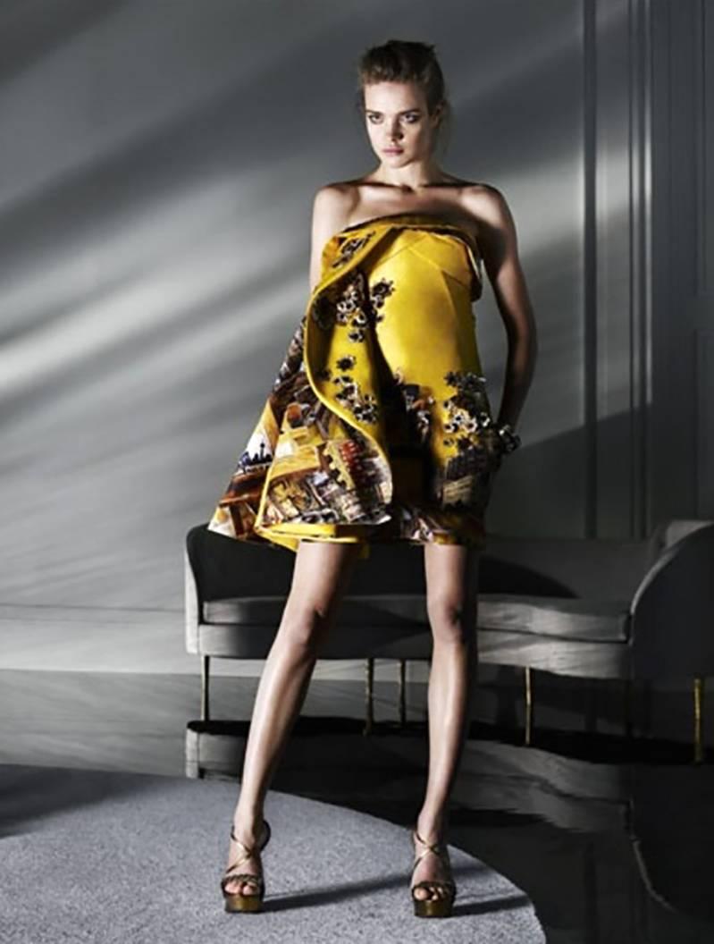 Versace Tim Roeloffs art print Dress 2