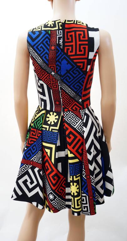 Versace #Greek Puzzle Print Dress at 1stDibs | greek print dress ...