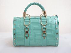 GIANNI VERSACE COUTURE Quilted Patent Leather "Snap Out Of It" Bag