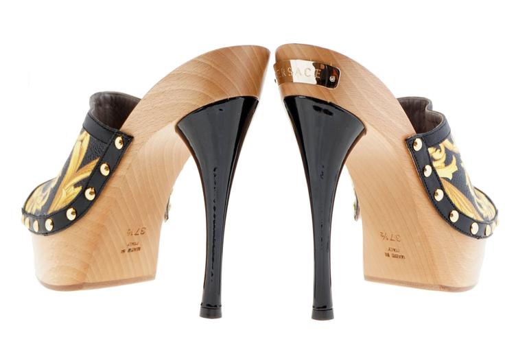 versace barocco heels
