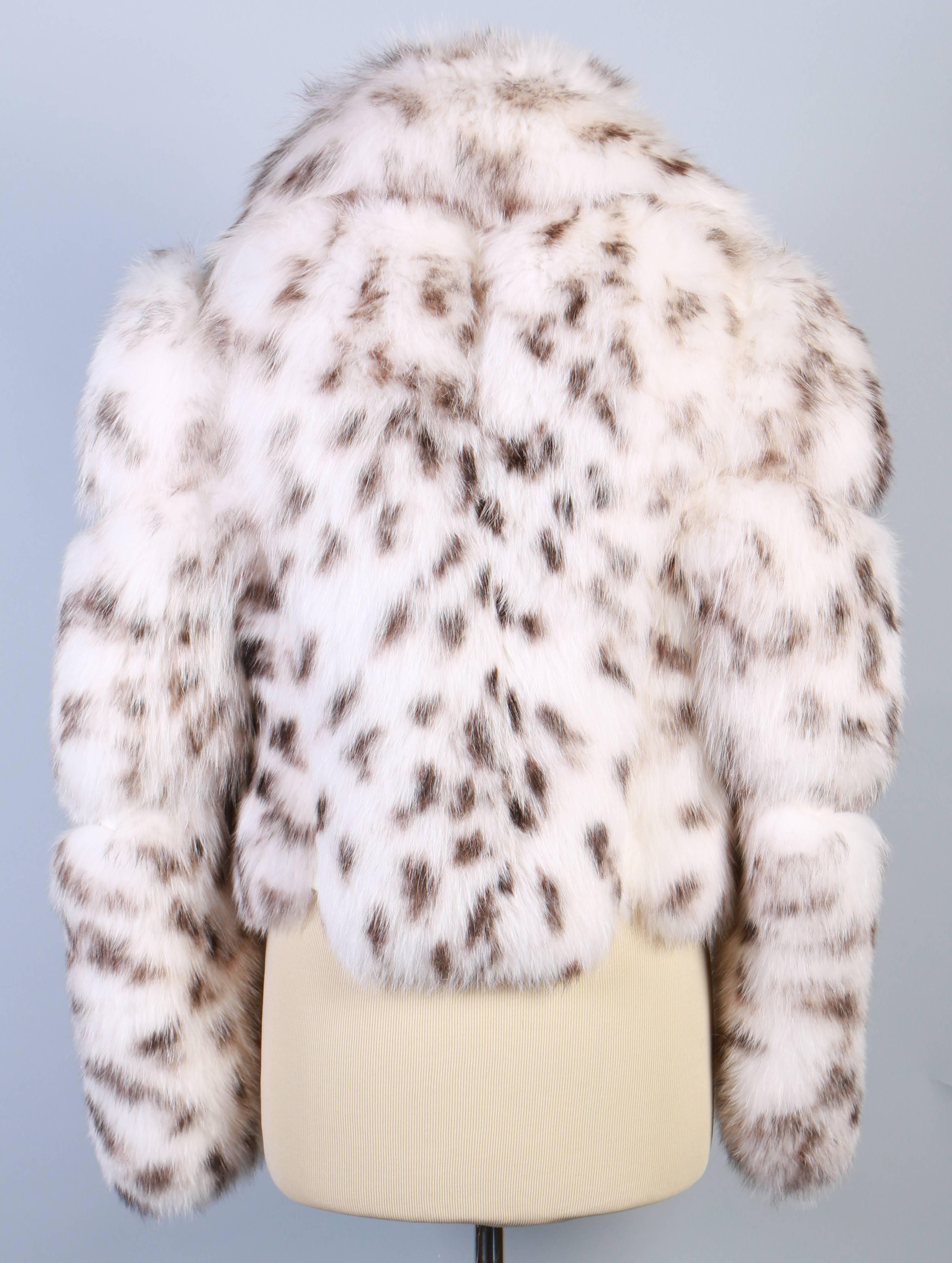 Versace Collection fox fur jacket  3