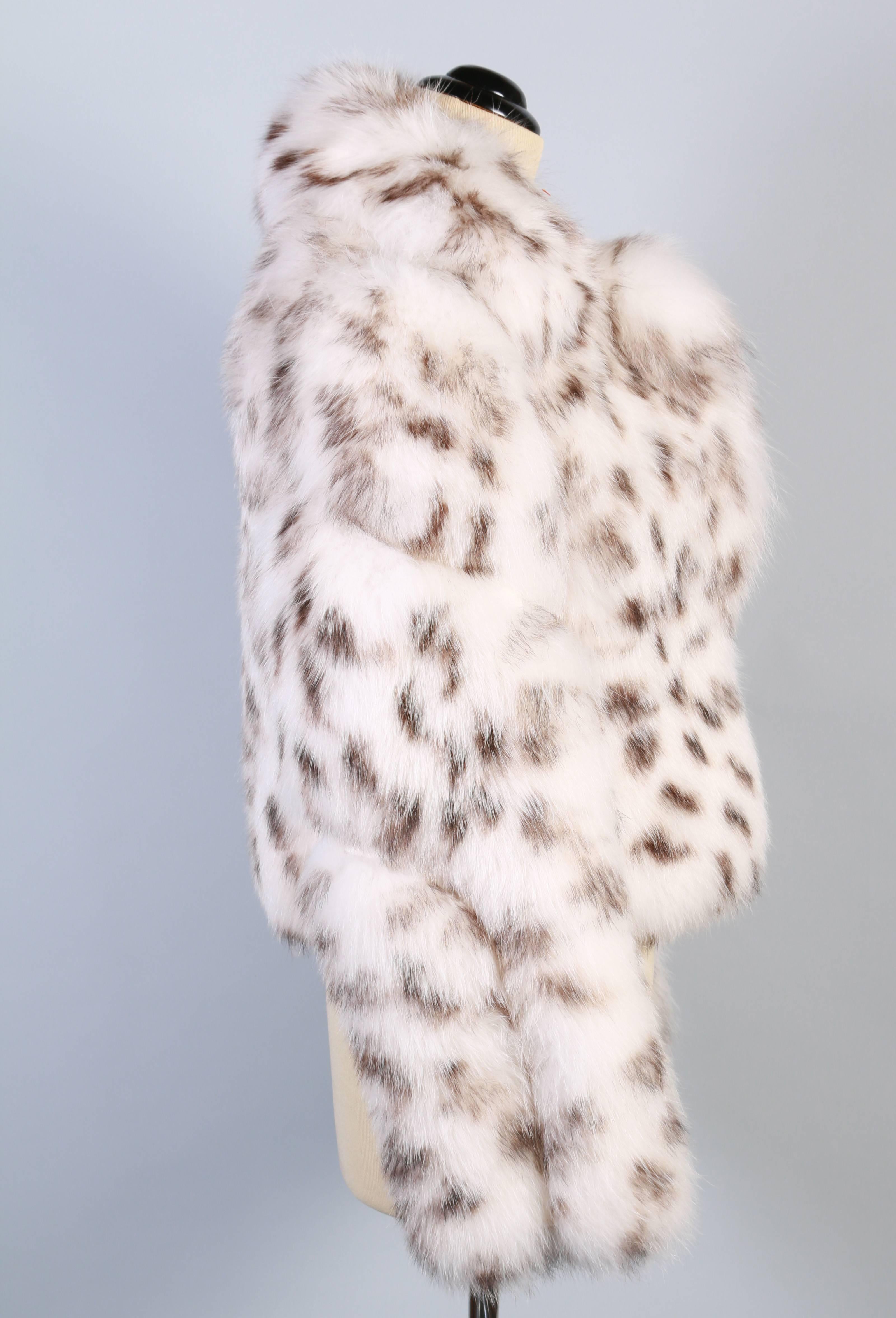 Versace Collection fox fur jacket  4