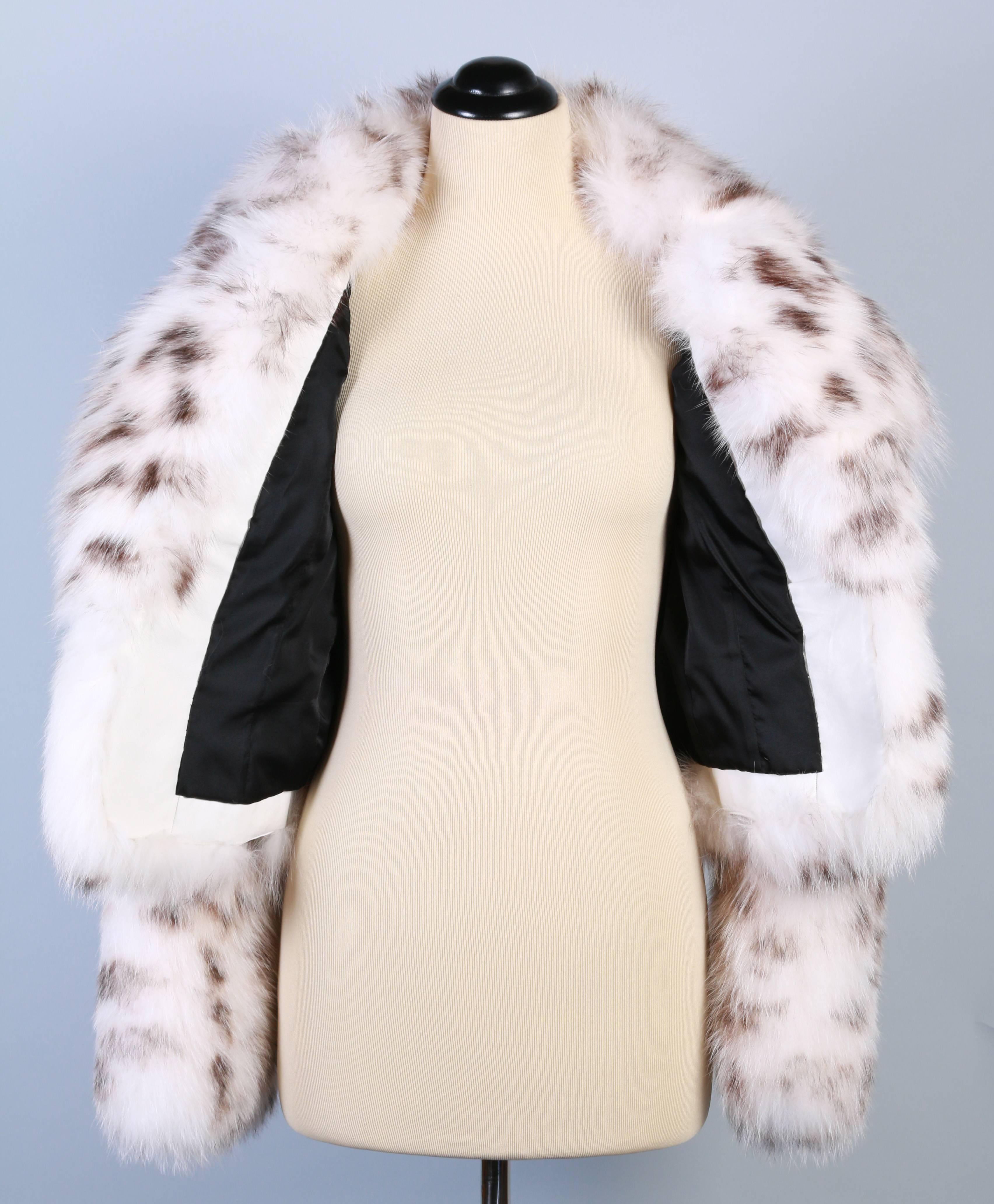 Versace Collection fox fur jacket  6