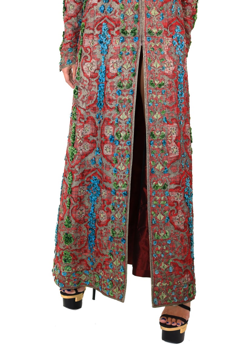 Oscar De La Renta Mid-Length Coat - Women's S