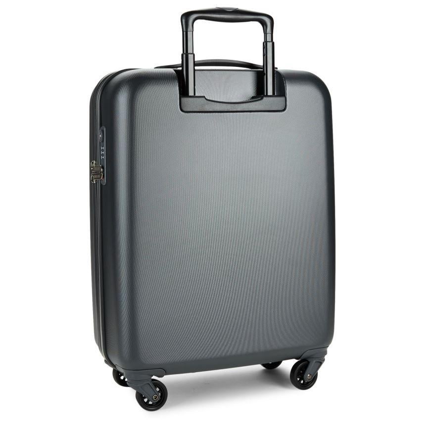 NEW ROBERTO CAVALLI SUITCASE in PLATINUM and BLACK For Sale at 1stDibs