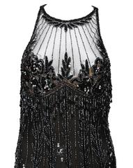 Bob Mackie 20s Inspired Beaded Gatsby Flapper Dress