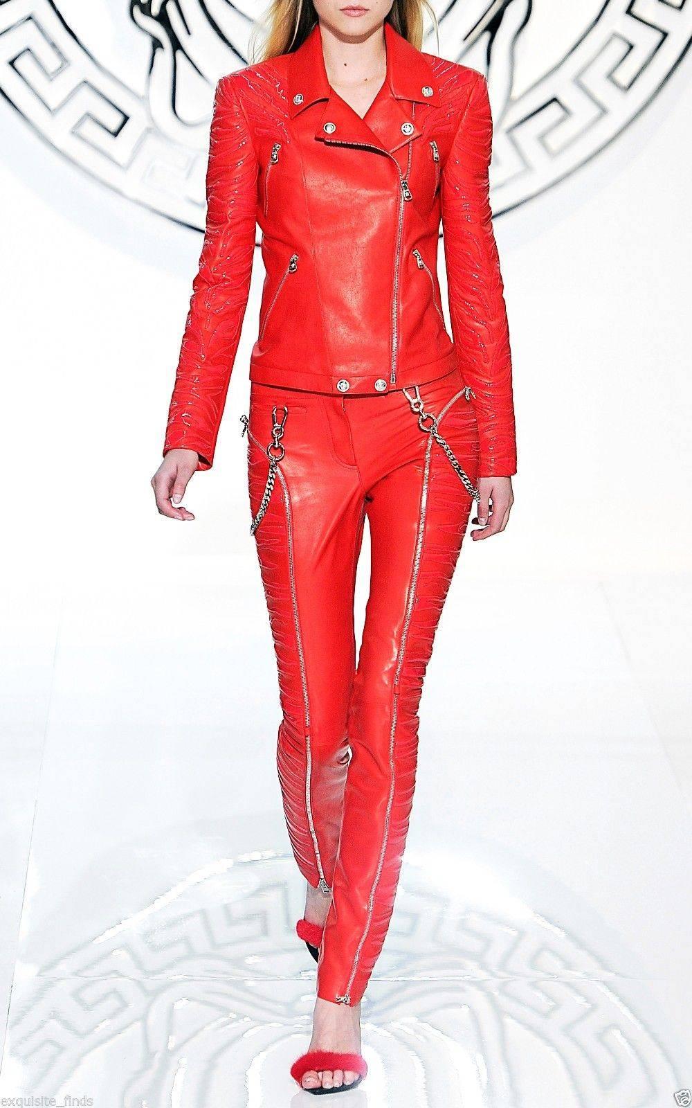 red vinyl jacket