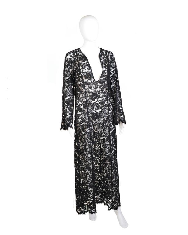 Iconic Tom Ford for Gucci Black Lace Dress For Sale at 1stdibs