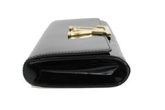 LOUIS VUITTON  Patent Leather Black Clutch