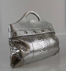 GUCCI Platinum Silver Tote Bag