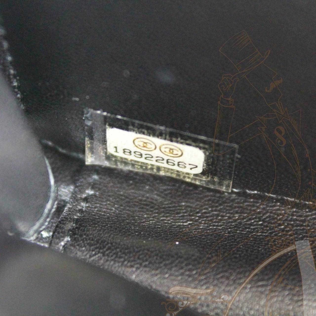 Chanel Black Plexiglass Pearl Embellished 2014 Cc Logo Lego Clutch For Sale 1