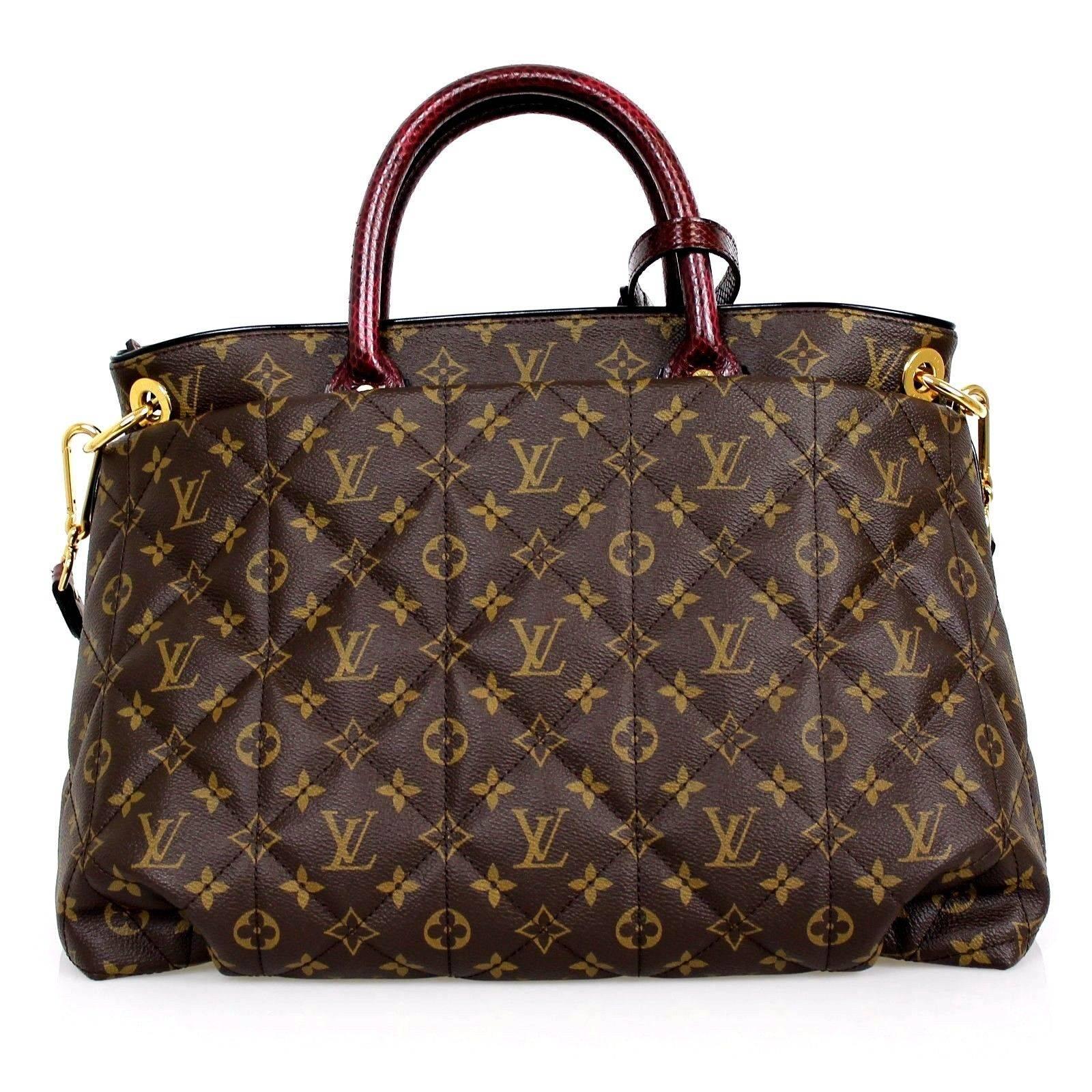 louis vuitton purse burgundy