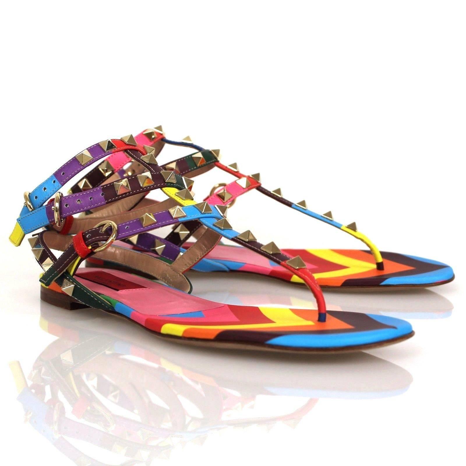 valentino rainbow rockstud