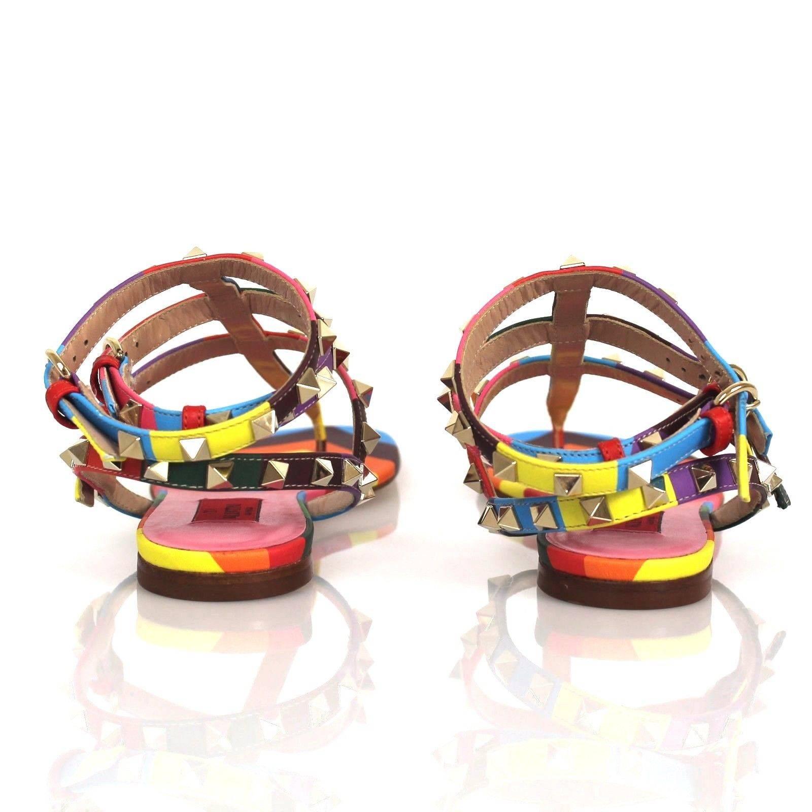 valentino multicolor sandals