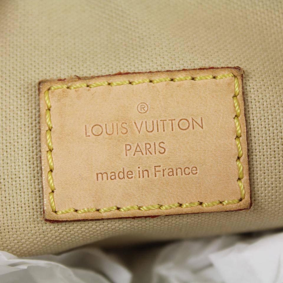 LOUIS VUITTON Canvas Bosphore Monogram Damier Cross Body Bag In Good Condition In Miami, FL