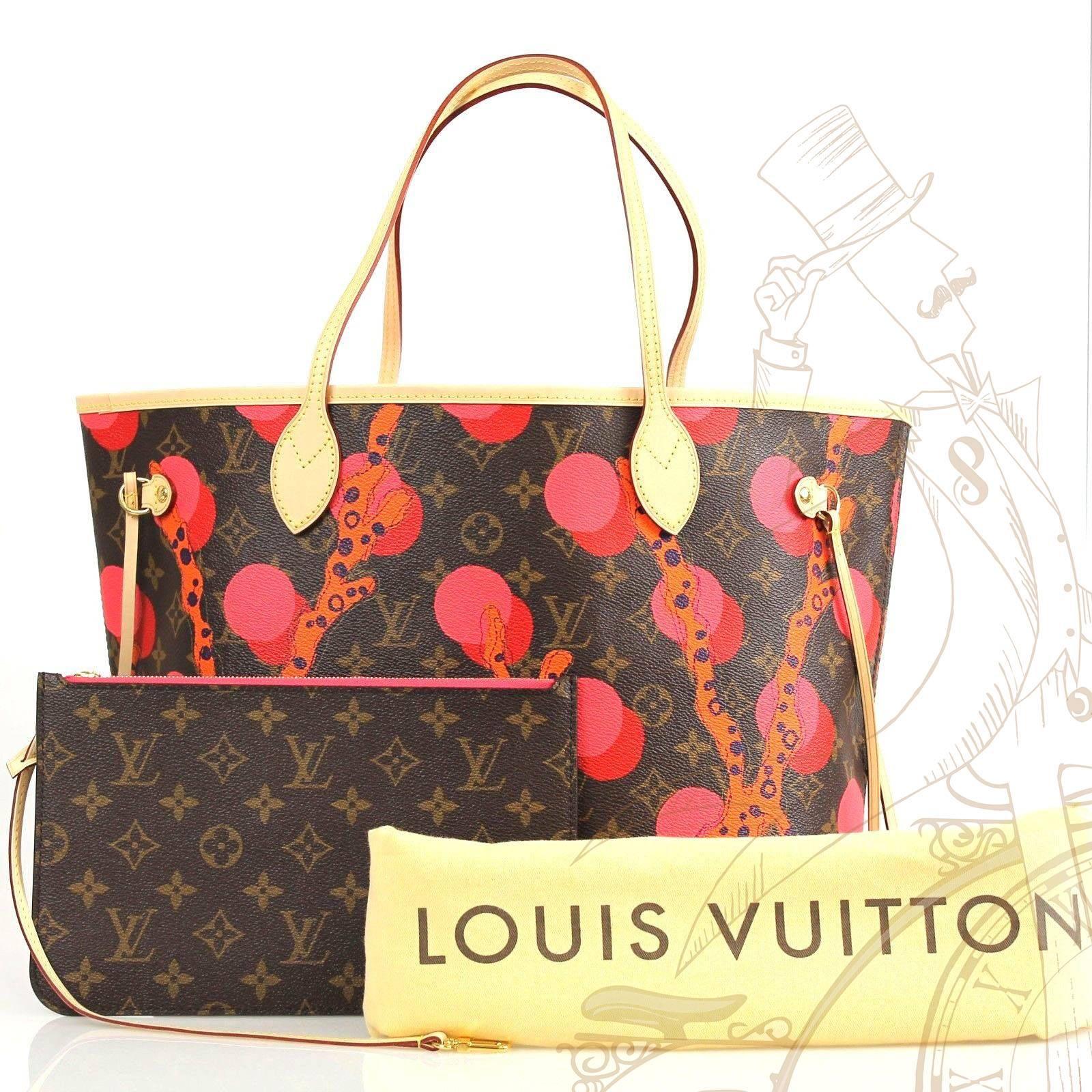 Women's Louis Vuitton Monogram Canvas Limited Edition Neverfull Mm Ramages  Tote Bag For Sale