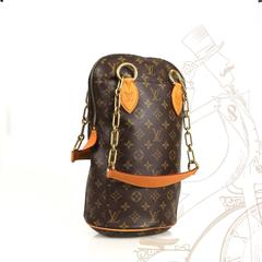 Louis Vuitton Monogram Iconoclasts Karl Lagerfeld Punching Baby Shoulder Bag