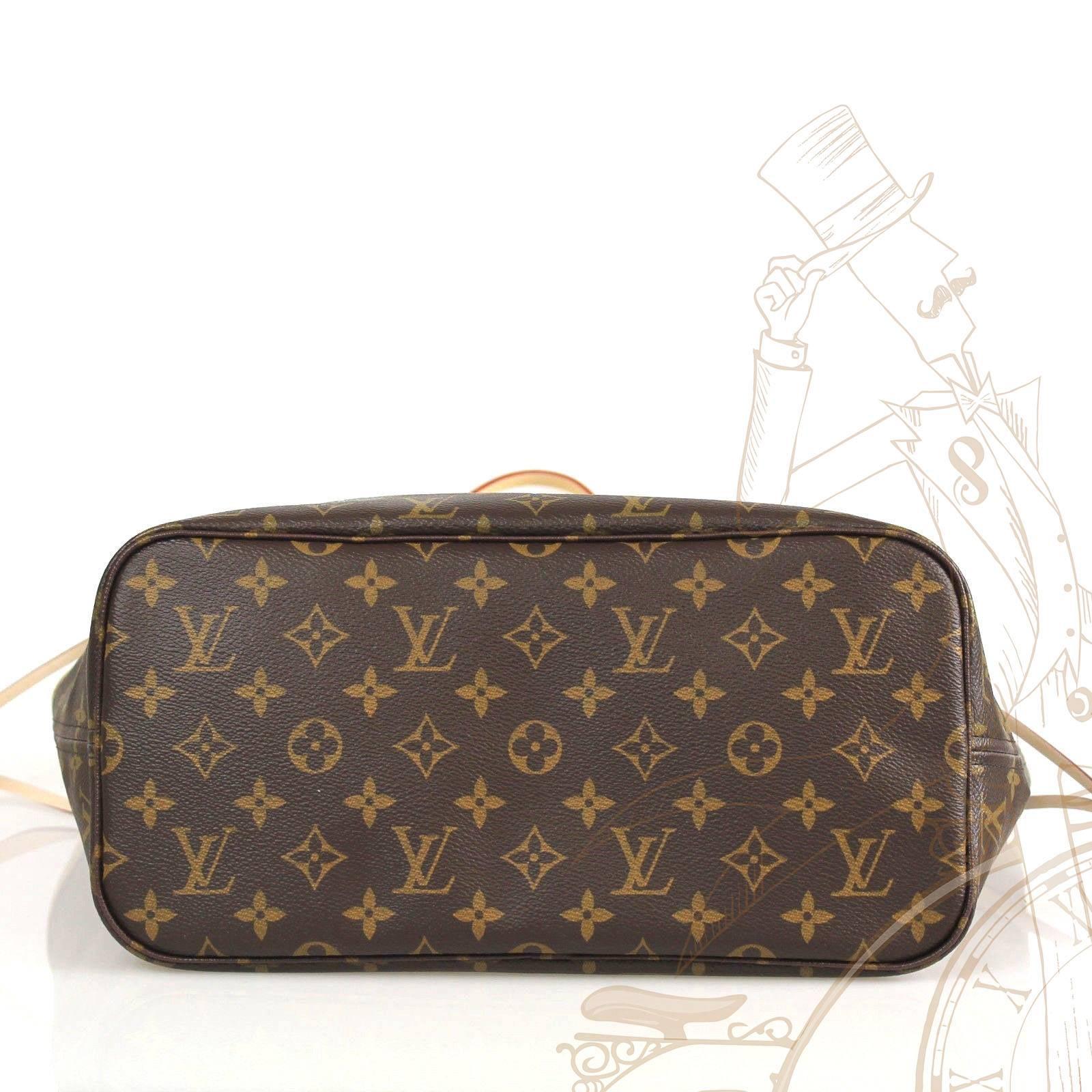 Louis Vuitton Monogram Canvas Neverfull Mm V Blue Limited Edition Shoulder Bag In New Condition For Sale In Miami, FL