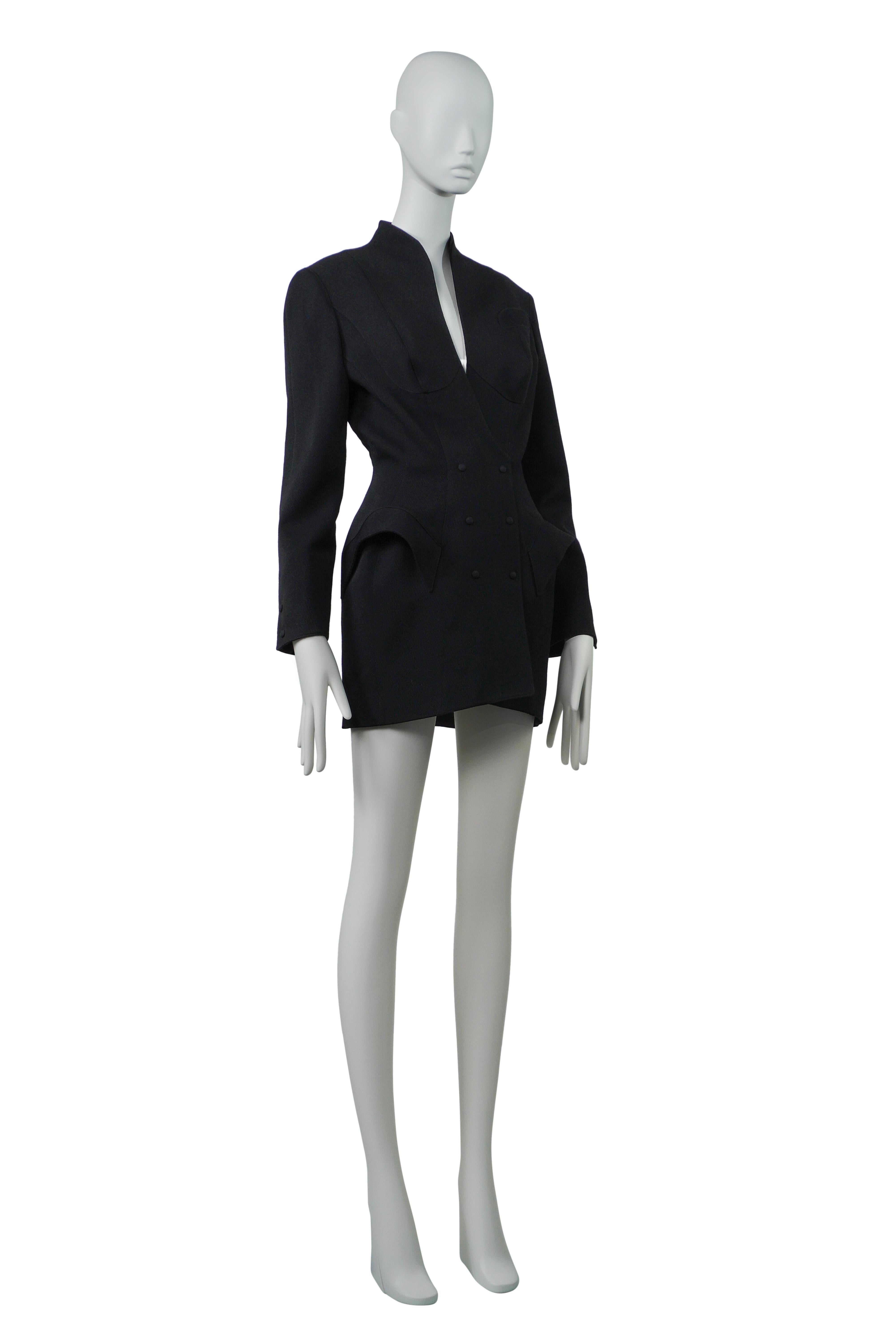 Giacca a clessidra Thierry Mugler Iconic Runway A/I 1995 FR38 in vendita 7